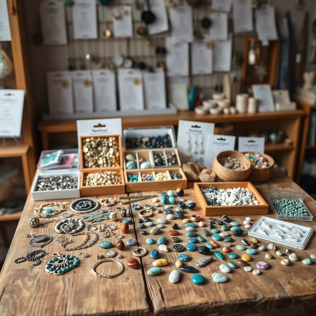 Beadhouse shop interior