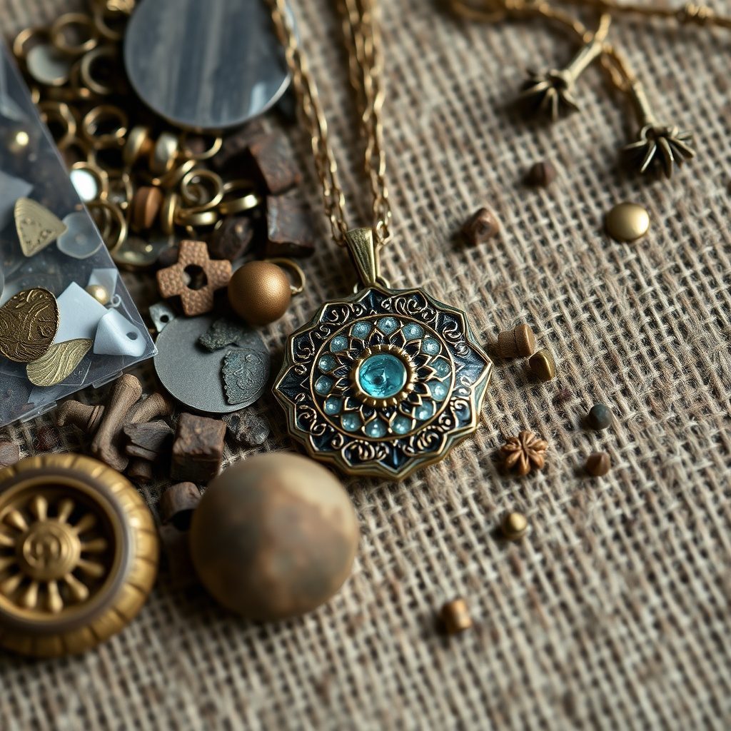 Beautiful cabochons displayed