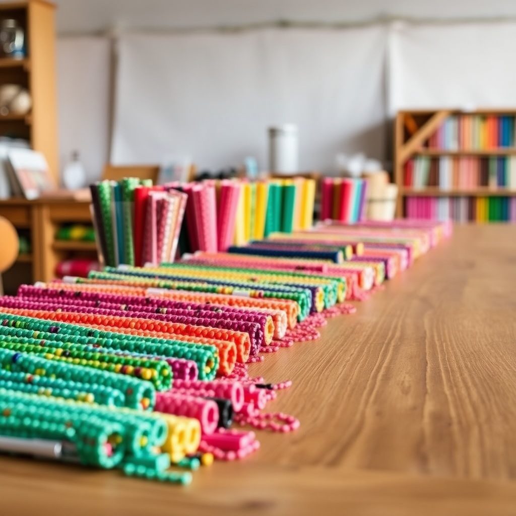 Colorful findings kits