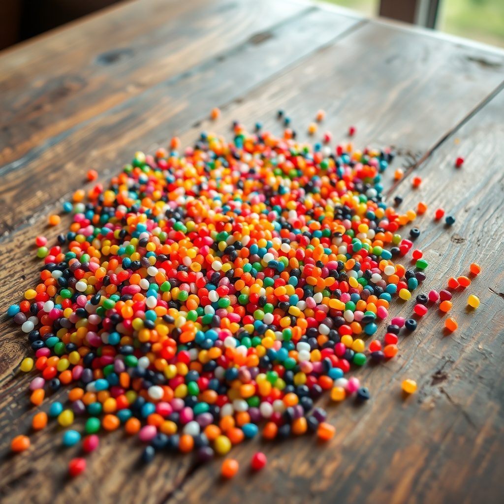 Colorful findings kits displayed