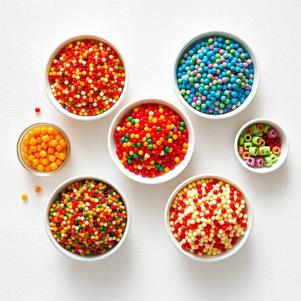 Craft enthusiasts working with beads